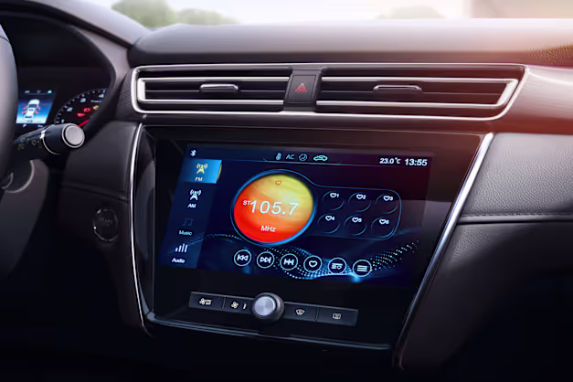 شاشة ملونة تعمل باللمس مقاس 10.1 بوصة